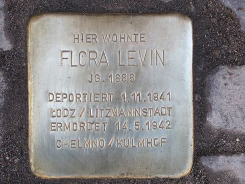 Stolperstein Flora Levin