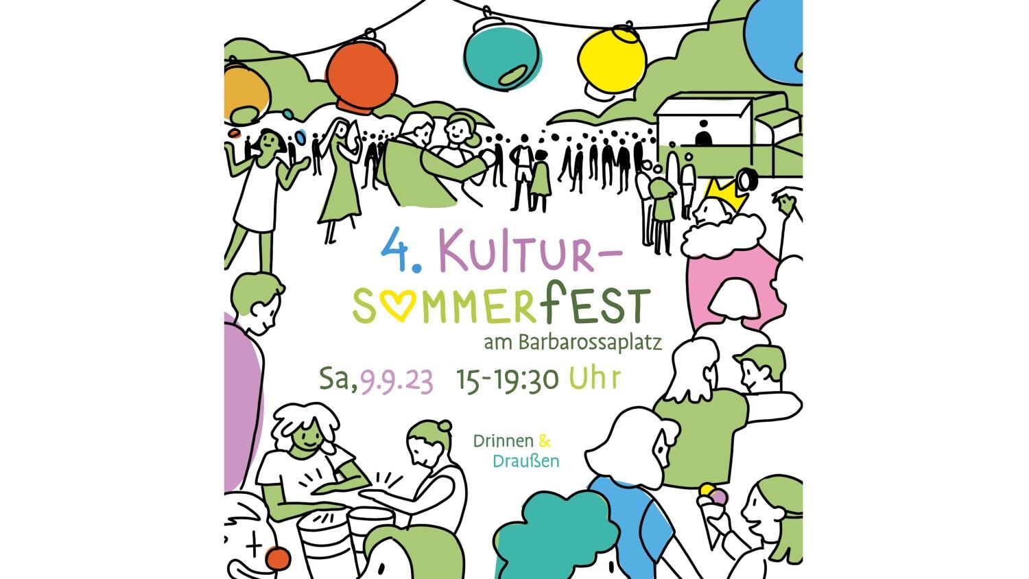 Titelbild Flyer Sommerfest