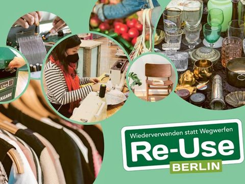 Vom 20.-29. Januar 2023 ist der Re-Use-Superstore mit einem Pop-up-Store auf der Internationalen Grünen Woche vertreten