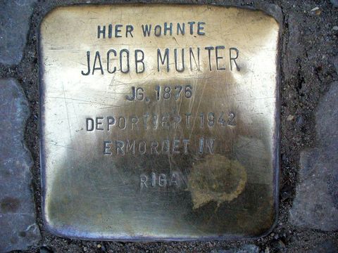 Stolperstein für Jacob Munter