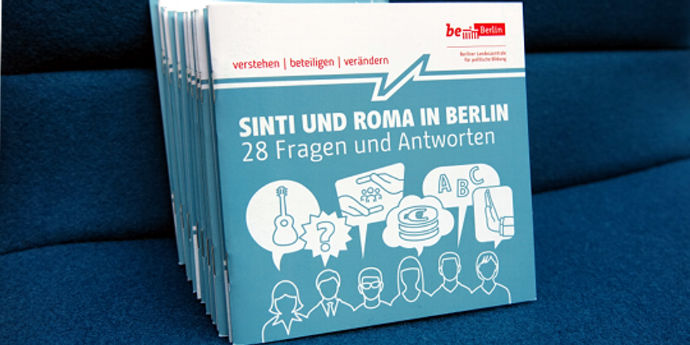 Broschüren Sinti und Roma in Berlin - 28 Fragen und Antworten