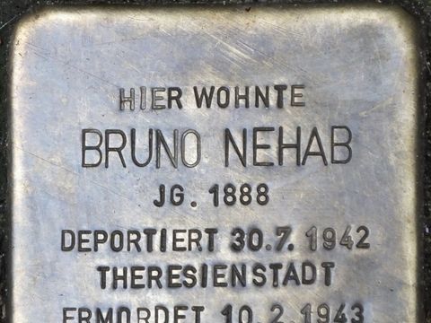 Stolperstein Bruno Nehab