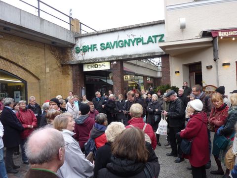 Start am Savignyplatz, 10.11.2012, Foto: KHMM