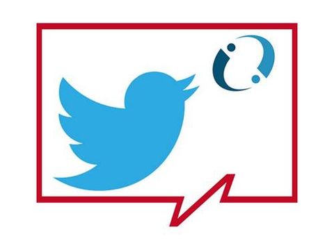Twittersymbol und LAGeSo-Symbol