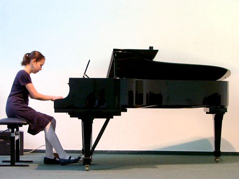 Klavierspielerin der SVA