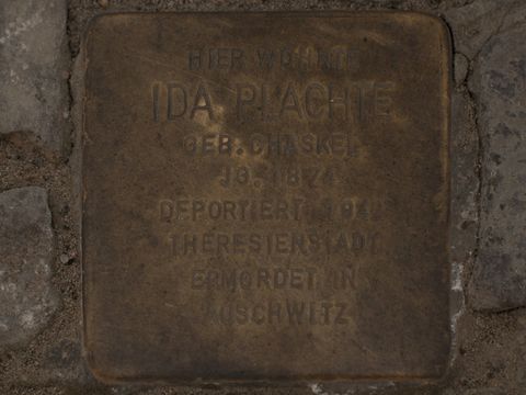 Stolperstein Ida Plachte