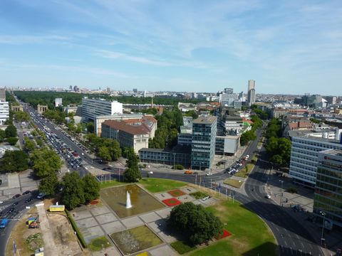 Campus Charlottenburg und City West am Ernst-Reuter-Platz, 24.7.2013