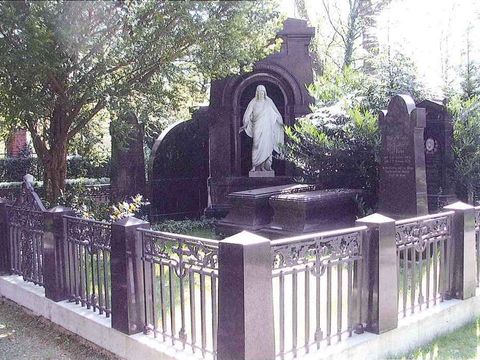 Bildvergrößerung: Friedhof Wittenau Familiengrabstätte August Schultze II
