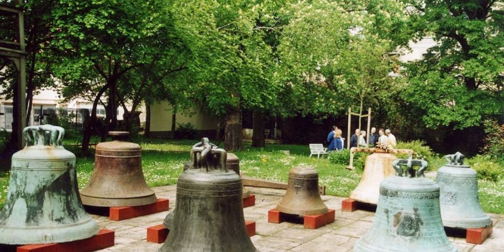 Glockengarten im Glockenmuseum Apolda