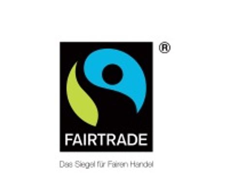 Zu sehen ist das Fairtradesiegel