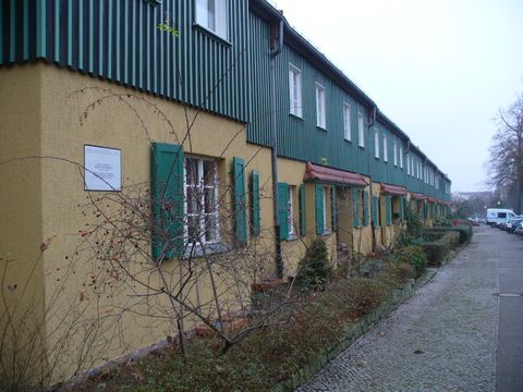 Lentze-Siedlung mit Gedenktafel für Adam Stegerwald, 9.12.2009, Foto: KHMM