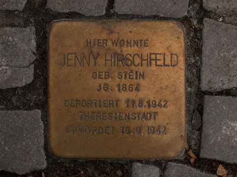 Stolperstein Jenny Hirschfeld