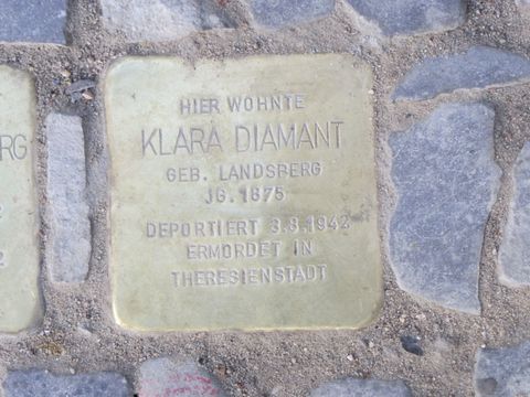 Stolperstein Klara Diamant