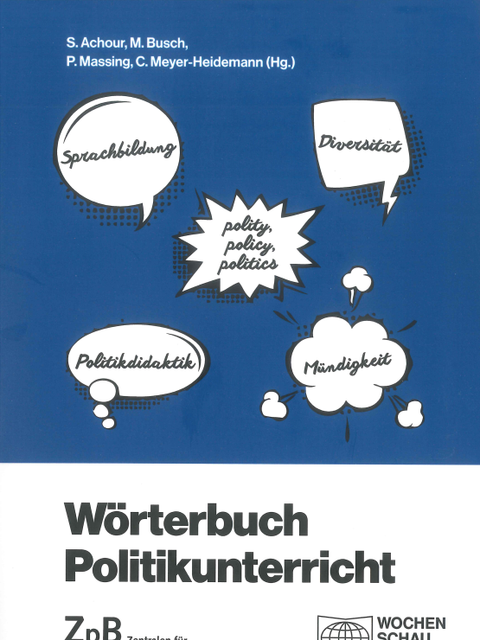 Deckblatt Wörterbuch Politikunterricht