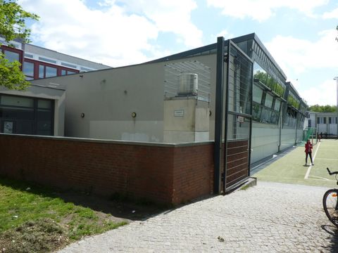 Sporthalle Grundschule am Rüdesheimer Platz, 12.5.2012, Foto: KHMM