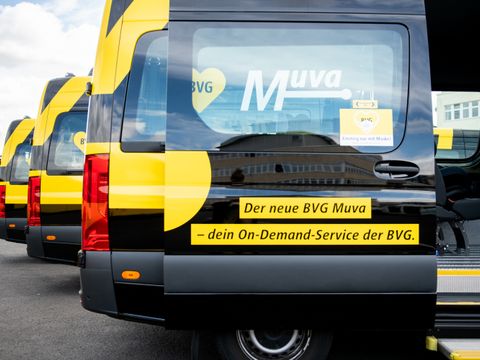 BVG Muva, On-Demand-Angebot mit Rufbussen