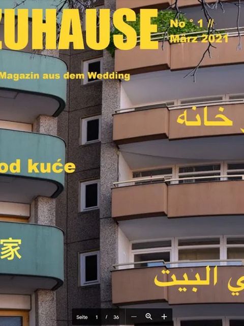Cover Magazin Zuhause