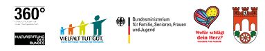 Logos der Kooperationen und Förderer