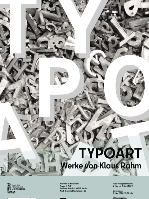 Bildvergrößerung: Typoart - Buchstaben