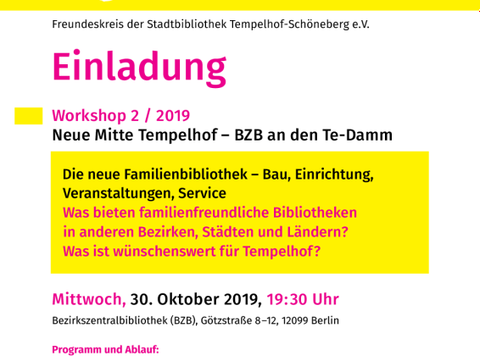 Einladung Workshop 2-2019 Bib-Freundeskreis