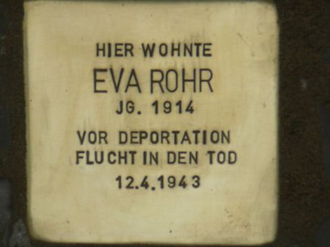 Stolperstein für Eva Rohr