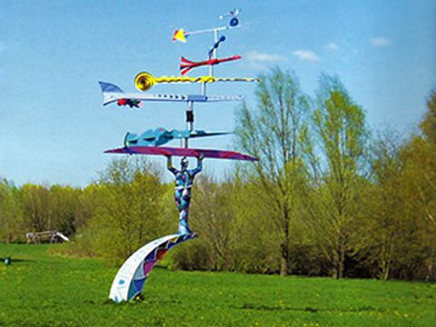 Windspiel "Jongleur" im Malchower Park