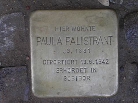 Stolperstein Paula Palistrant