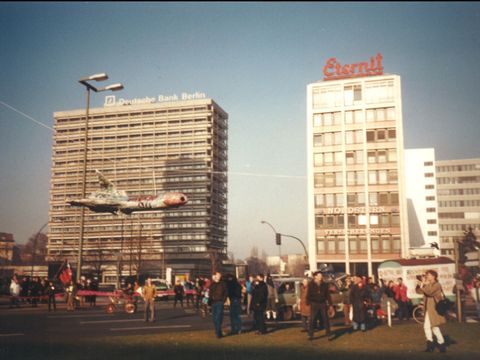 Bildvergrößerung: Sterndemo am 28.1.1989 am Ernst-Reuter-Platz