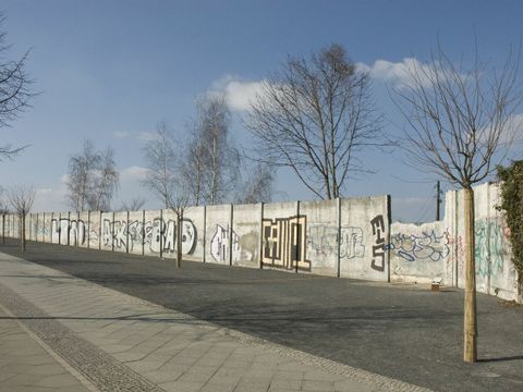 Hinterlandmauer Bornholmer Straße