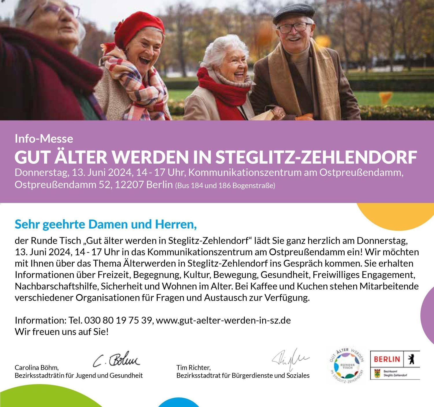 Gut älter werden in Steglitz-Zehlendorf