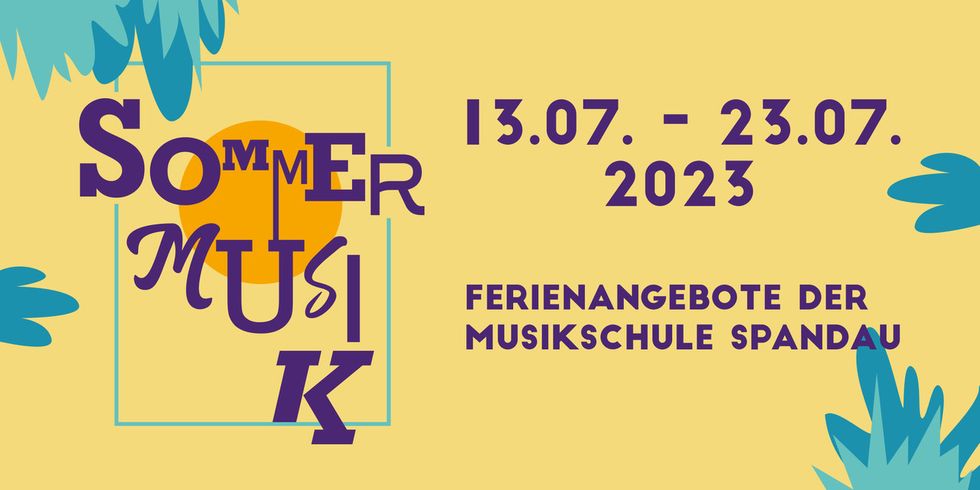 Banner Sommermusik 2023