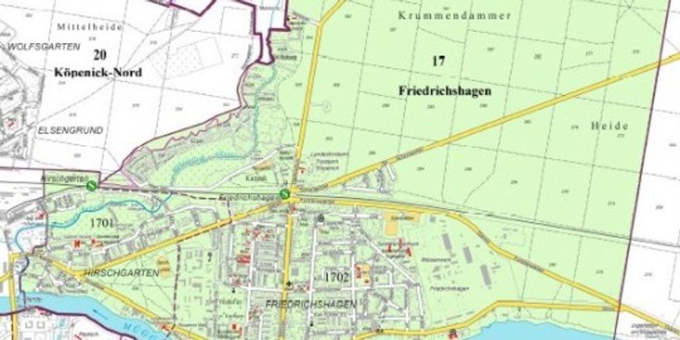 17 Friedrichshagen - Bezirksregion