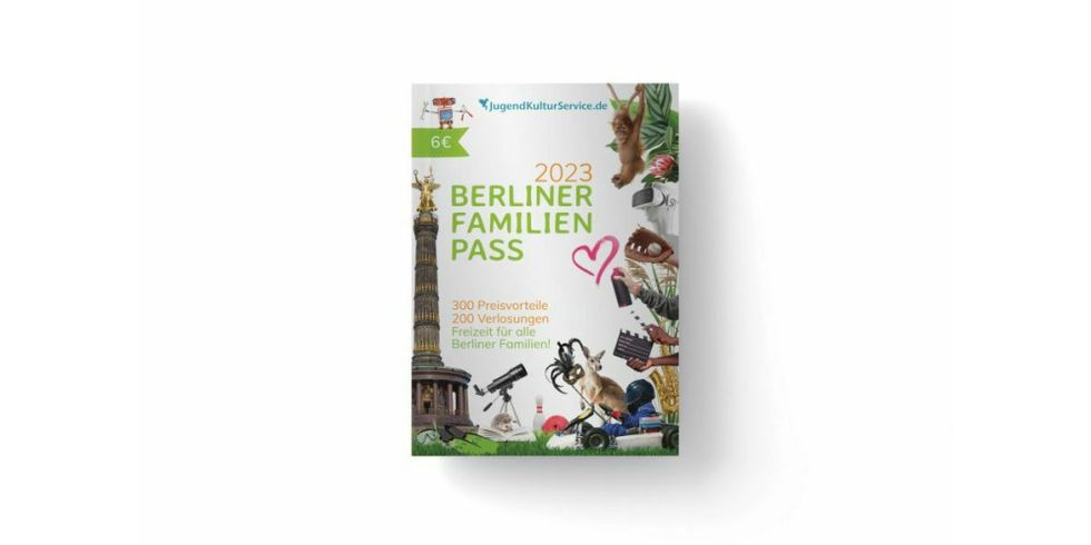 Cover des Berliner Familienpass 2023