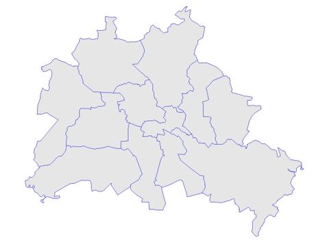 Fachbereiche Stadtplanung der Berliner Bezirke ist beigefügt 