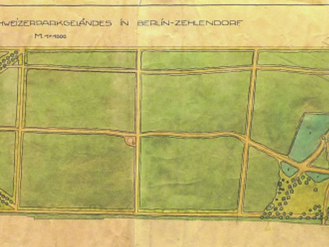 Bildvergrößerung: Heinrich Laehr Park Plan