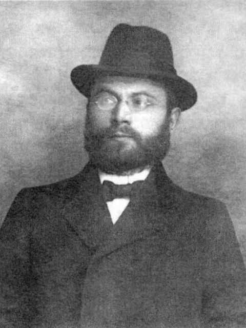 Jechiel Jacob Weinberg in Pilwiski, vor 1914