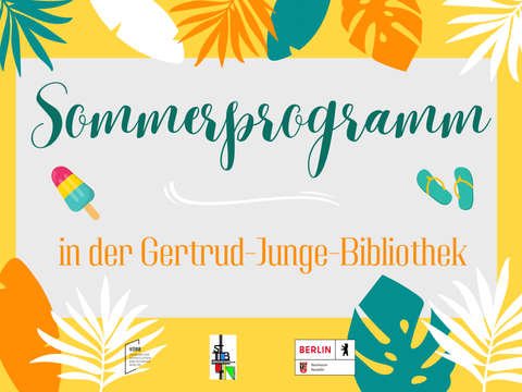 Sommerprogramm Gertrud-Junge-Bibliothek