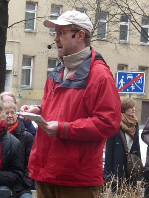 Bezirksbürgermeister Reinhard Naumann, 10.3.2012, Foto: KHMM