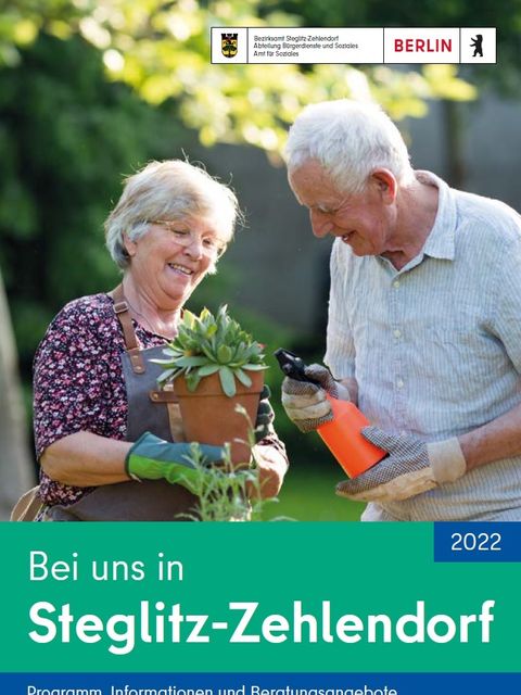 Bildvergrößerung: Bei uns in Steglitz-Zehlendorf 2022 - Titelblatt