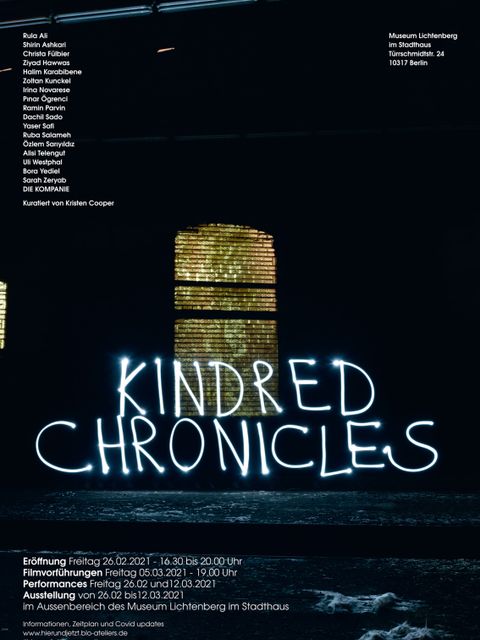 Poster zur Ausstellung Kindred Chronicles