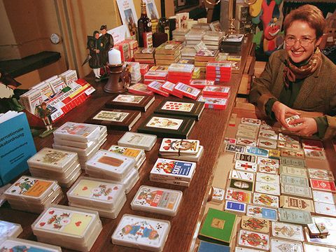 Ein Blick in den Altenburger Spielkartenladen 