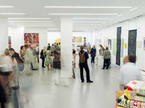 Blick in die Galerie oben, 2014