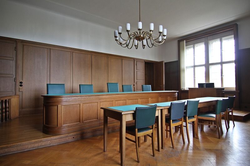 kleiner Sitzungssaal des Oberverwaltungsgerichts