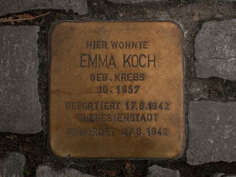 Stolperstein Emma Koch