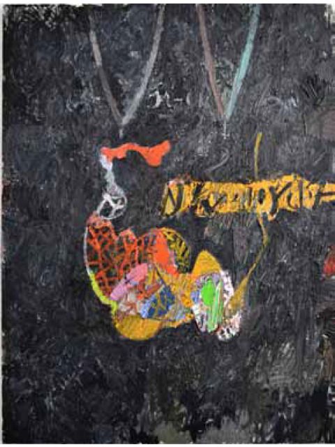 Bildvergrößerung: Michael Kain: Walpurgisnacht, 2017, Öl auf Leinwand, 210 x 160 cm