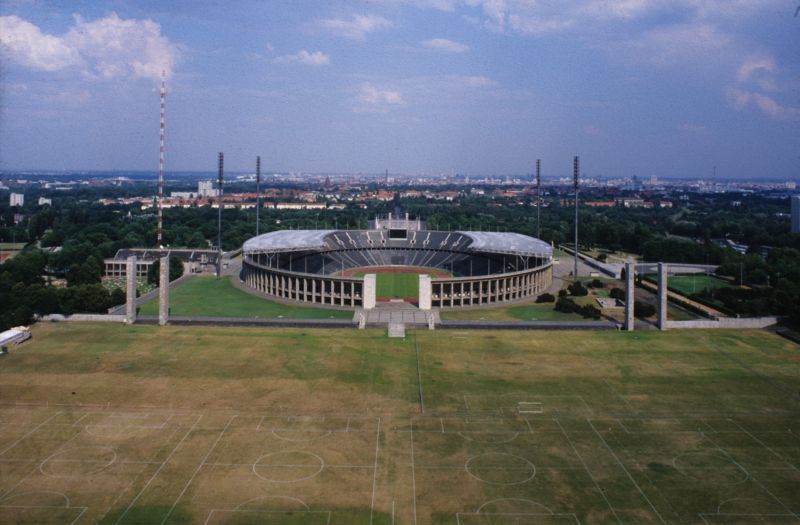 Olympiastadion vor der Sanierung