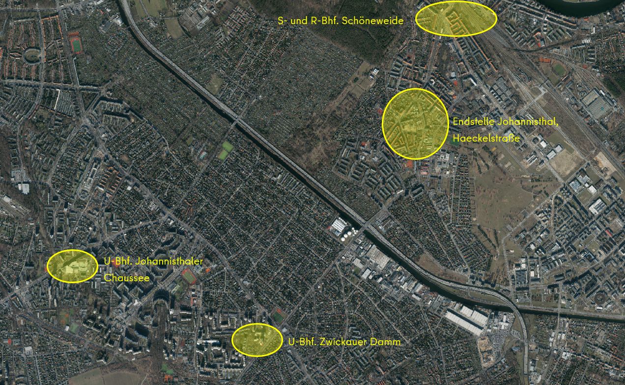 Bildvergrößerung: Luftbild Johannisthal – Gropiusstadt