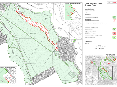 Bildvergrößerung: Landschaftsschutzgebiet Grünauer Forst - Einzelkarte 2