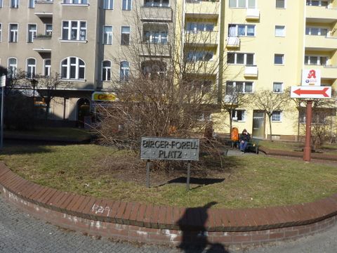 Birger-Forell-Platz, 7.3.2012, Foto: KHMM