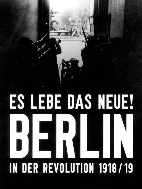 Deckblatt Es lebe das Neue! Berlin in der Revolution 1918/19